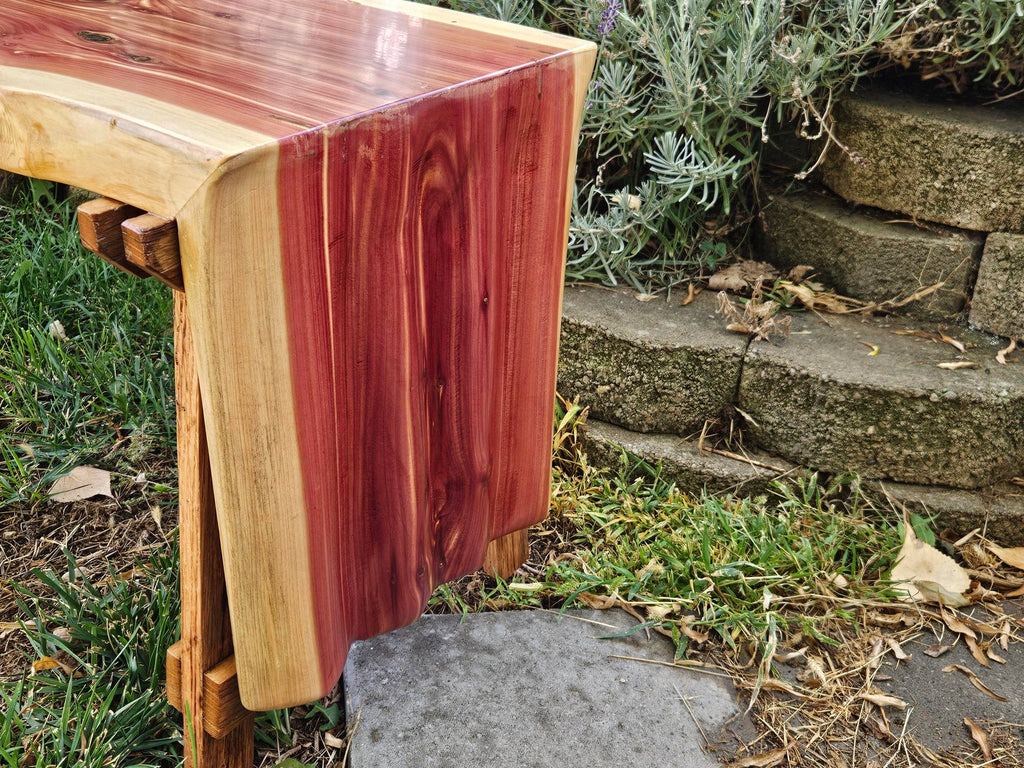 Water Fall Cedar Bench