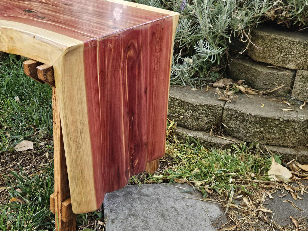 Water Fall Cedar Bench