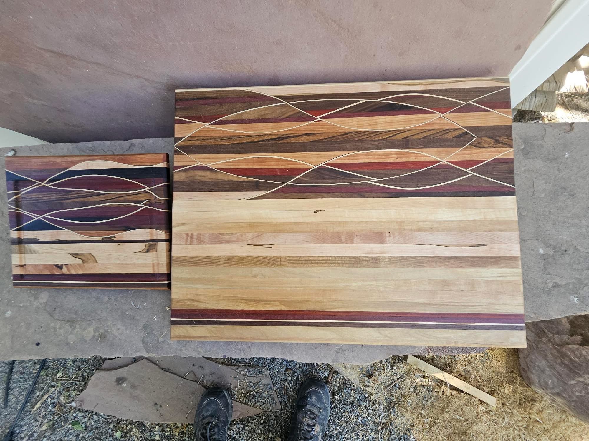 Wood Scroll Cutting Board 3